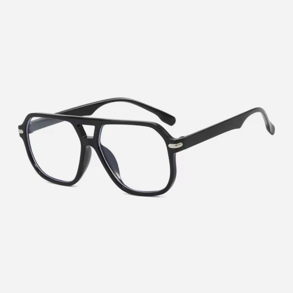 Capri Clear oversized glasses with clear lenses