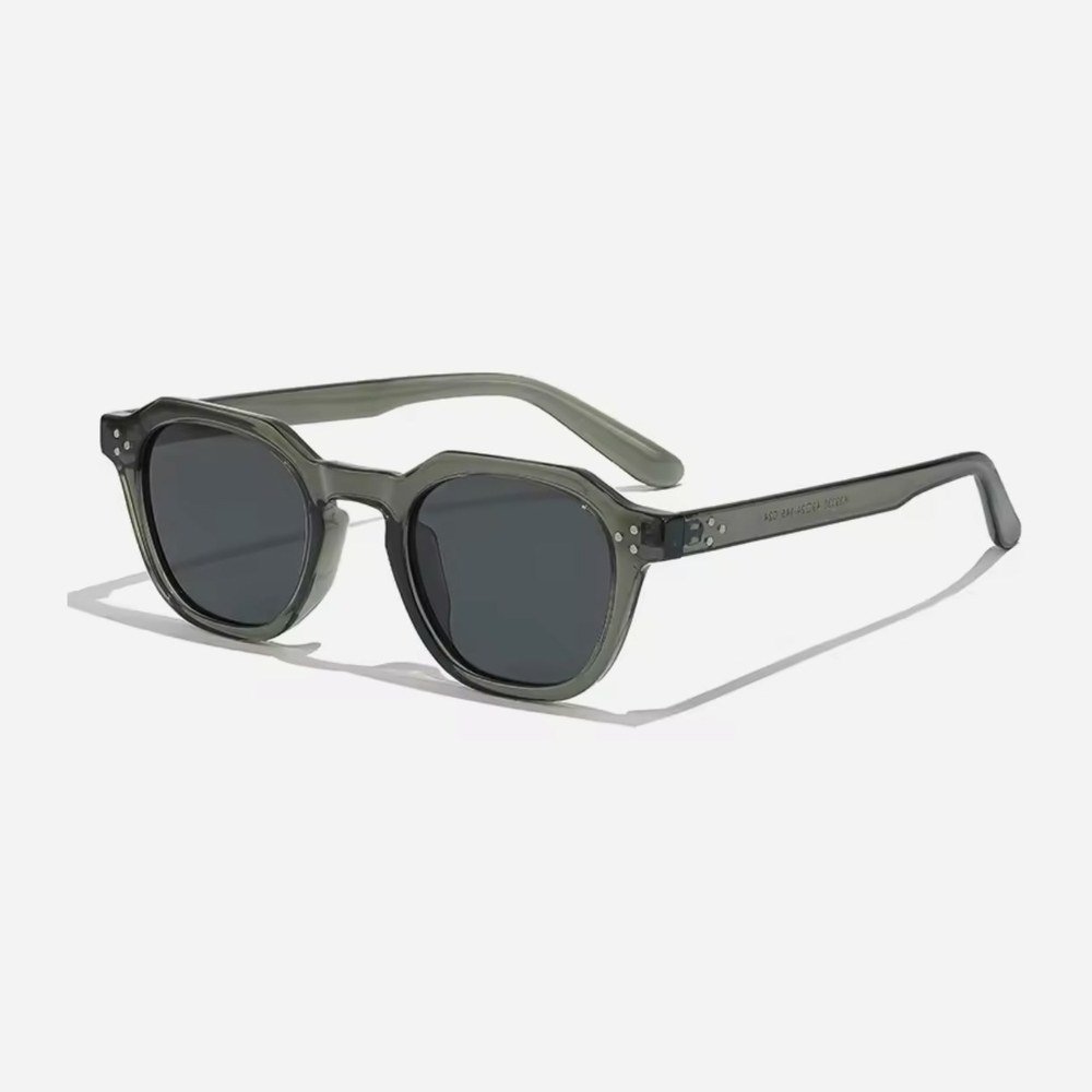 Haven Fern classic square sunglasses with smoke grey lenses